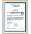 MPA Certificate Z-05037/6