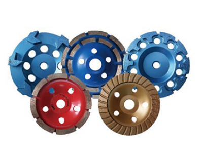 Diamond cup grinding wheel